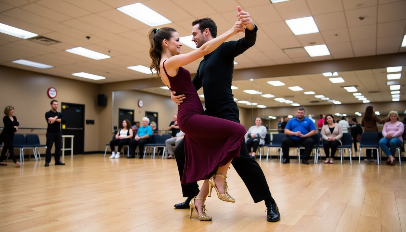 West Coast Swing learning in Las Vegas