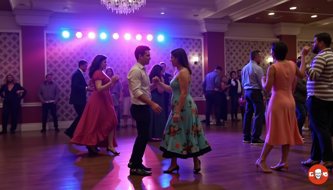 West Coast Swing dancing in Las Vegas